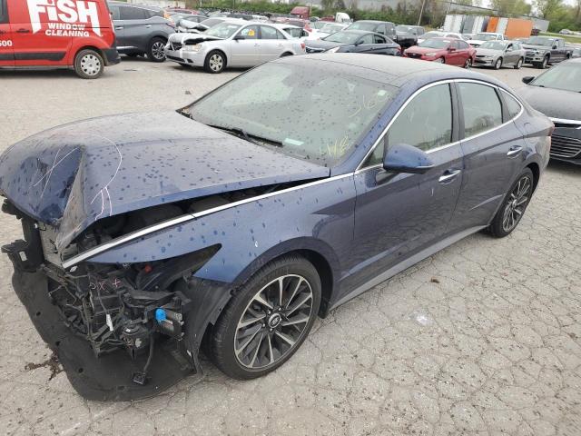 50083374 :رقم المزاد ، 5NPEH4J27MH097387 vin ، 2021 Hyundai Sonata Limited مزاد بيع