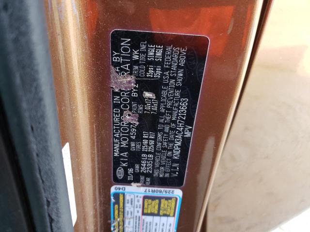 KNDPM3AC4H7213663 KIA Sportage Lx