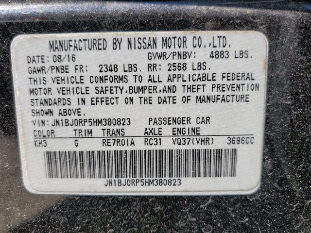 JN1BJ0RP5HM380823 Infiniti QX50
