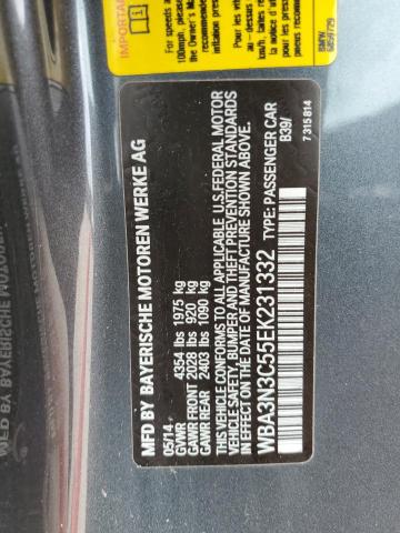 WBA3N3C55EK231332 BMW 428 I