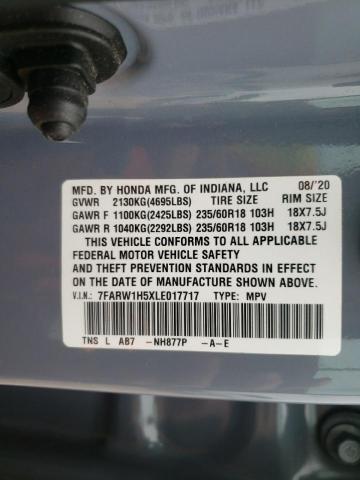 7FARW1H5XLE017717 Honda CR-V EX