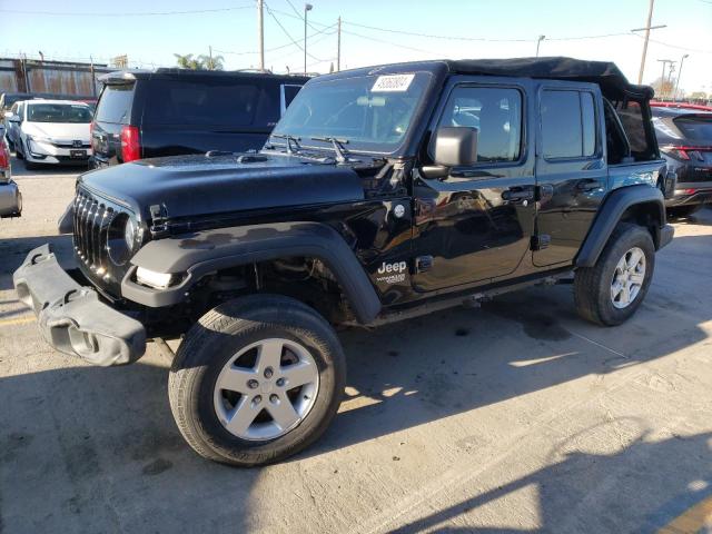 Auction sale of the 2020 Jeep Wrangler Unlimited Sport, vin: 1C4HJXDN6LW226916, lot number: 49360804