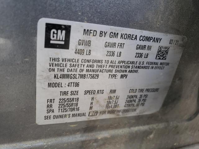 KL4MMGSL7MB175629 Buick Encore Gx Essence