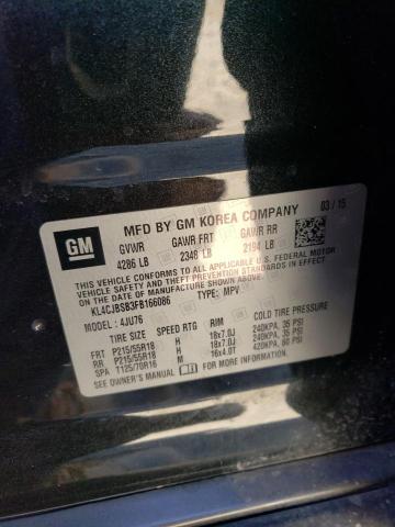 KL4CJBSB3FB166086 Buick Encore Convenience