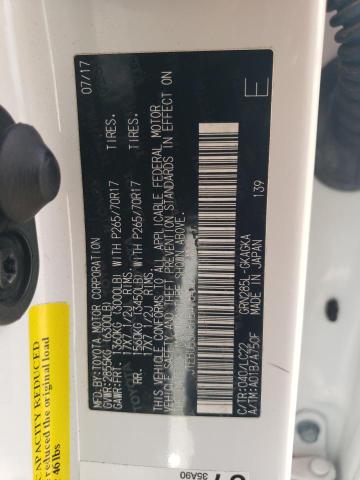 JTEBU5JR8H5476420 Toyota 4runner Sr5/sr5 Premium