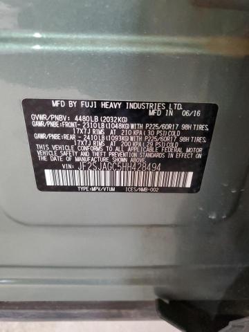 JF2SJAGC5HH428494 Subaru Forester 2.5i Premium