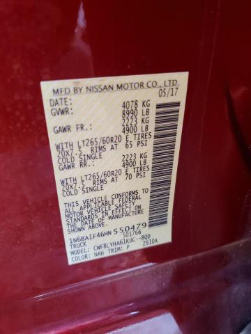 1N6BA1F46HN550479 Nissan Titan Xd Sl