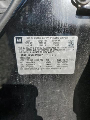 2GKALMEK6H6283251 GMC Terrain Sle