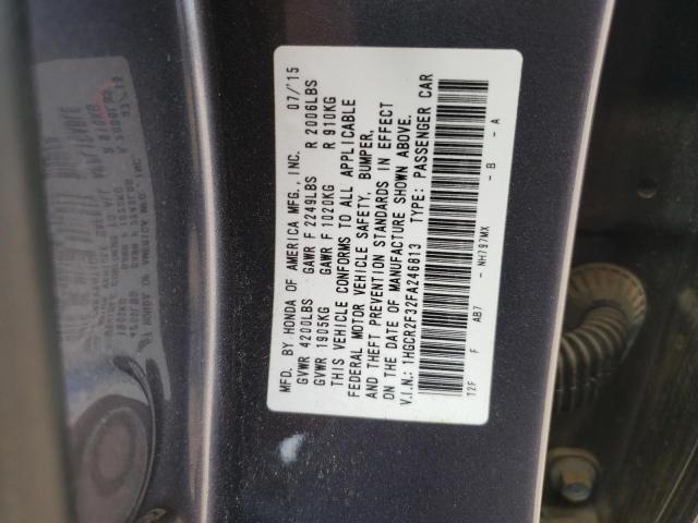 1HGCR2F32FA246813 Honda ACCORD LX