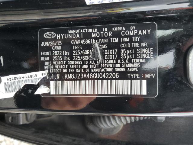 KM8J23A48GU042206 Hyundai TUCSON SE