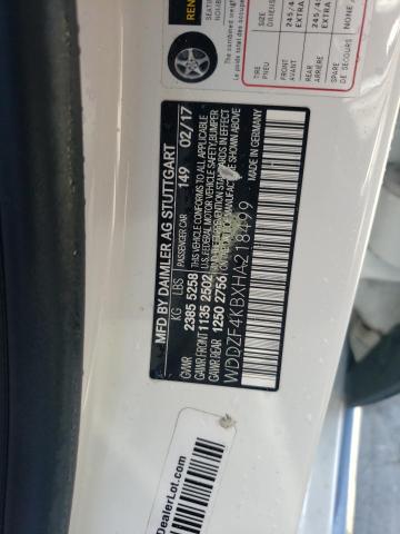 WDDZF4KBXHA218499 Mercedes-Benz E 300 4matic