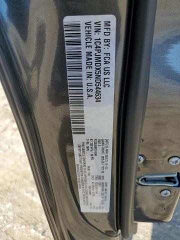 1C4PJMDX5ND544634 Jeep Cherokee Limited