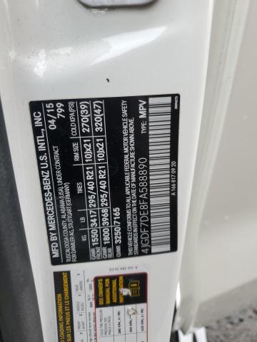 4JGDF7DE8FA588890 Mercedes-Benz Gl 550 4matic