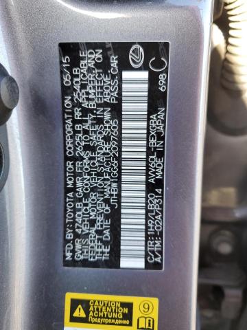 JTHBW1GG6F2097605 Lexus ES 300H