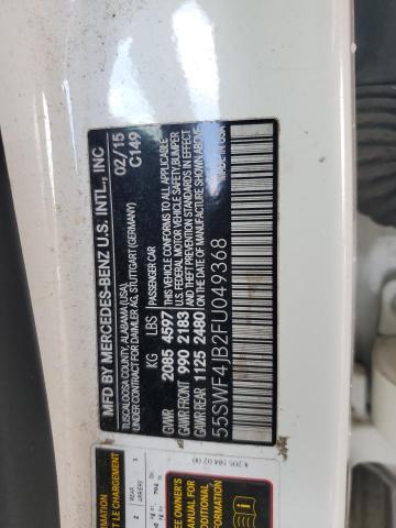 55SWF4JB2FU049368 Mercedes-Benz C 300