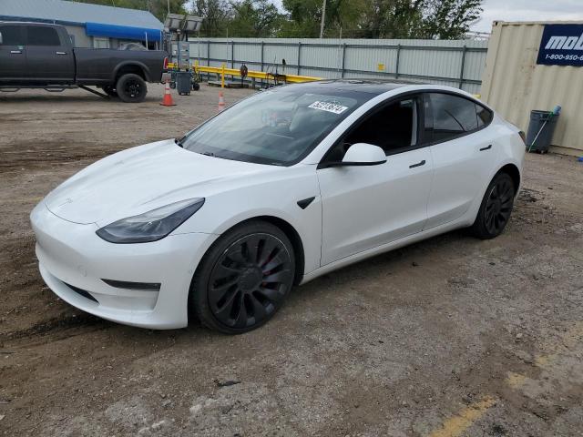 Продажа на аукционе авто 2021 Tesla Model 3, vin: 5YJ3E1EC9MF992363, номер лота: 52213674