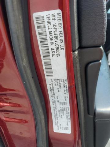 1C4RJFBG7LC363593 Jeep Grand Cherokee Limited