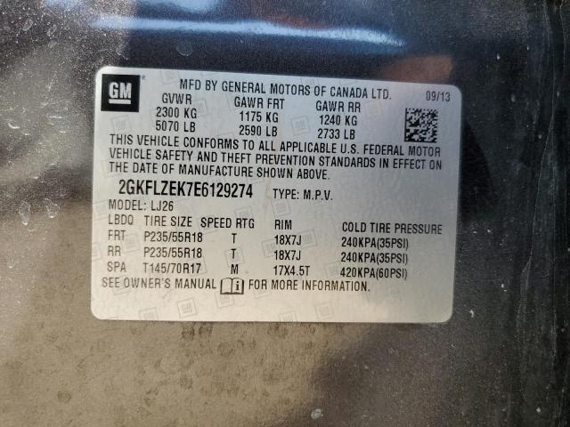 2GKFLZEK7E6129274 GMC Terrain Denali