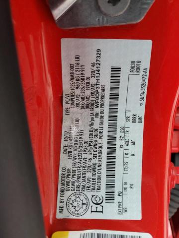 WF0DP3TH1J4127329 Ford FOCUS RS