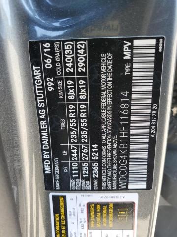 WDC0G4KB1HF116814 Mercedes-Benz Glc 300 4matic