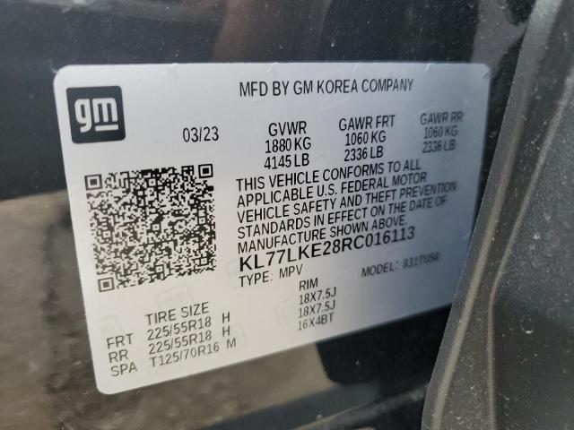 KL77LKE28RC016113 Chevrolet Trax Activ