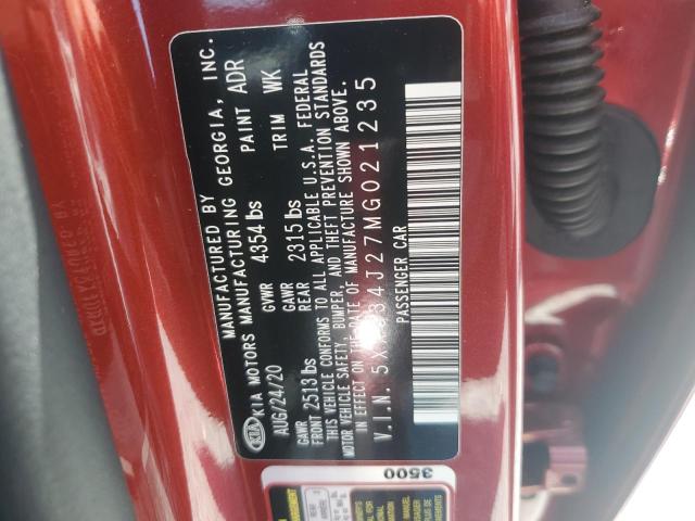 5XXG34J27MG021235 KIA K5 EX