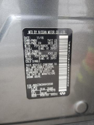 JN8AZ2NC9H9430596 Infiniti QX80 BASE