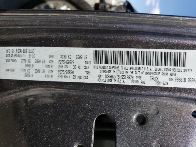 1C6RR7NT5HS510876 RAM 1500 Laie
