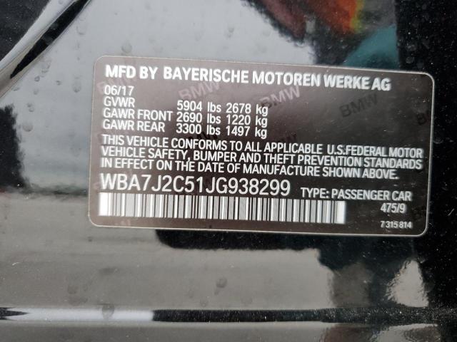 WBA7J2C51JG938299 BMW 740 Xe