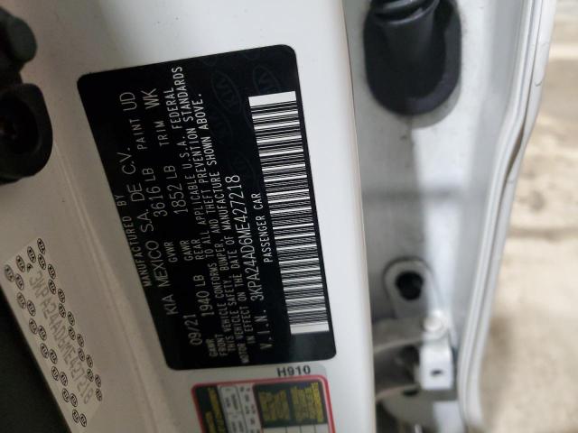 3KPA24AD6ME427218 KIA RIO LX