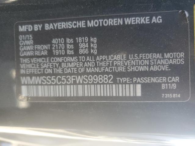 WMWSS5C53FWS99882 Mini COOPER S P