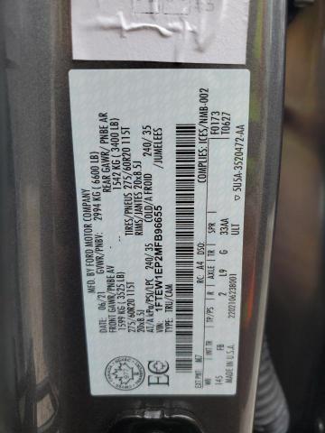 1FTEW1EP2MFB96655 Ford F150 Supercrew