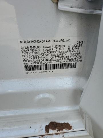 19UDE2F8XMA006711 Acura Ilx Premium A-spec