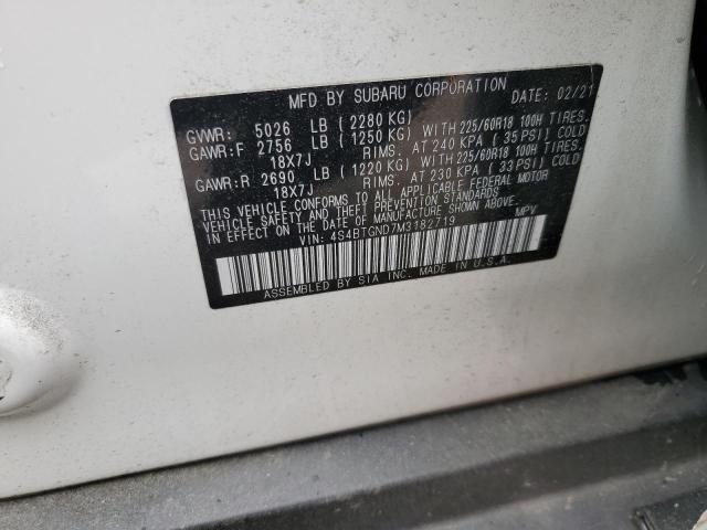 4S4BTGND7M3182719 Subaru Outback Limited Xt