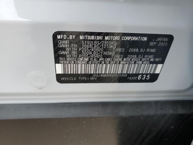 JA4J4WA85RZ020358 Mitsubishi Outlander Sel
