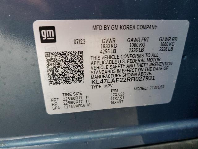 KL47LAE22RB027931 Buick Envista Preferred