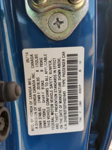 2HGFB2F52FH501643 Honda Civic Lx