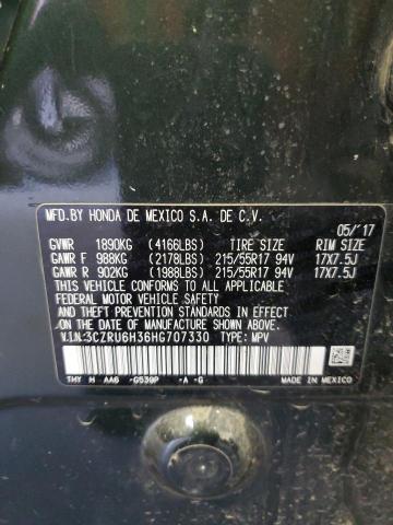 3CZRU6H36HG707330 Honda HR-V LX