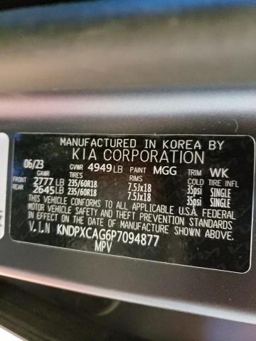 KNDPXCAG6P7094877 KIA Sportage Sx Prestige
