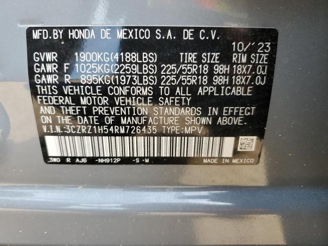 3CZRZ1H54RM726435 Honda HR-V SPORT