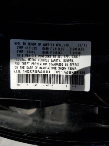 1HGCR2F55FA249951 Honda Accord Sport