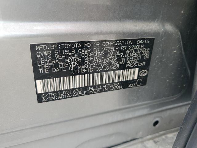 JTHBP1BL5GA001858 Lexus GS-F