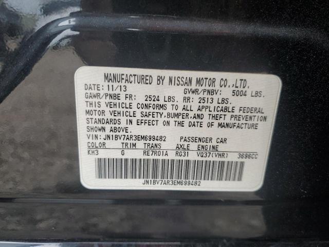 JN1BV7AR3EM699482 Infiniti Q50 BASE
