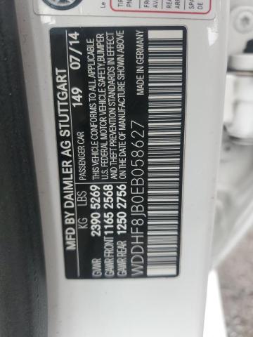 WDDHF8JB0EB058627 Mercedes-Benz E 350 4matic