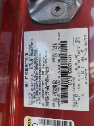 1FA6P8TH3G5217292 Ford Mustang