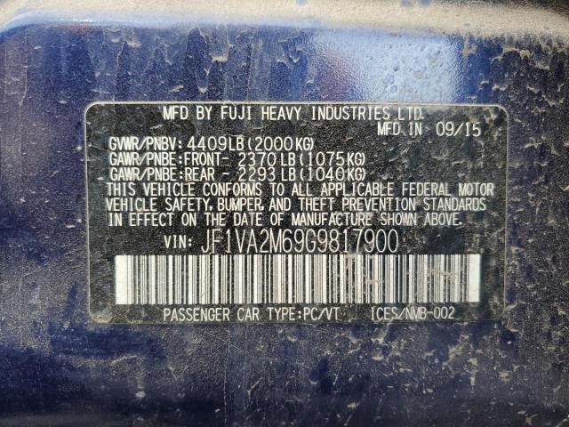 JF1VA2M69G9817900 Subaru Wrx Sti