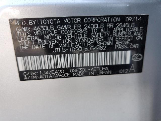 JTHBF1D20F5054482 Lexus IS 250