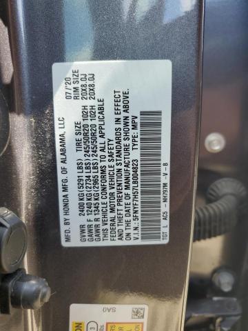 5FNYF7H57LB004823 Honda Passport Exl