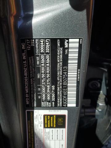 4JGDF6EE1JB075413 Mercedes-Benz Gls 450 4matic