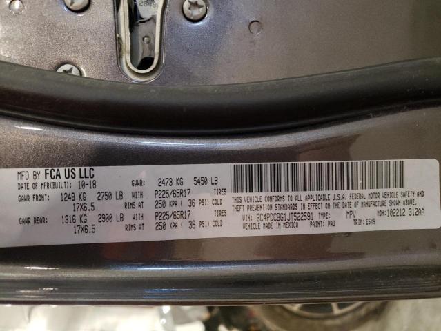 3C4PDCBG1JT522591 Dodge Journey Sxt